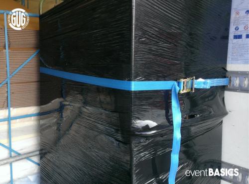 Preview: Zurrgurt für Kombiankerschiene 45x4000 mm eventBASICS